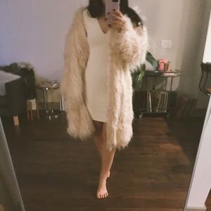 White Long Sleeve BCBG Bandage Dress